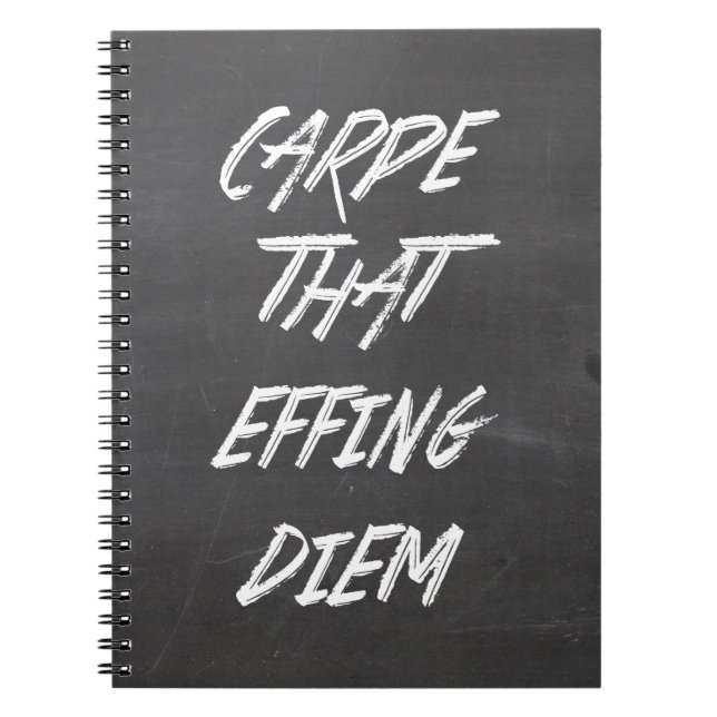 Cuaderno Carpe Ese Diem De Effing (Frente)