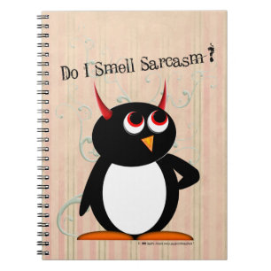 Cuaderno Carpeta divertida malvada de Penguin™, de nuevo a