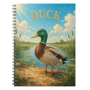 Cuaderno Carpetas GeoSaga de juncos de humedal de pato