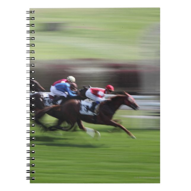 Cuaderno Carrera de caballos (Frente)