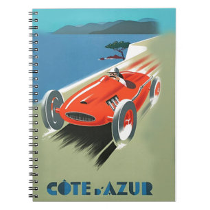 Cuaderno Carreras automática vintage