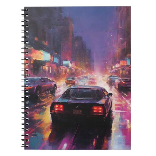 Cuaderno Carreras dinámica de Cityscape (Frente)