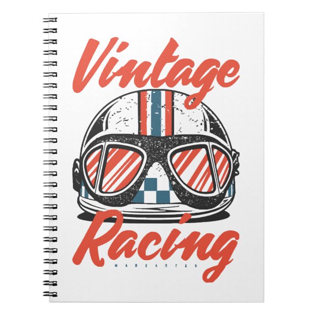 Cuaderno Carreras Helmet (Frente)