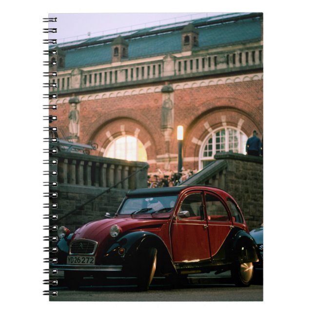 Cuaderno Carretera antigua de estilo vintage (Frente)