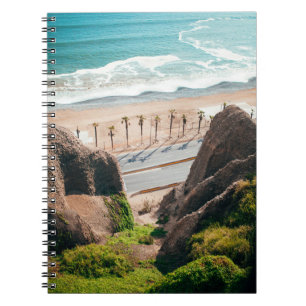 Cuaderno Carretera cerca del mar