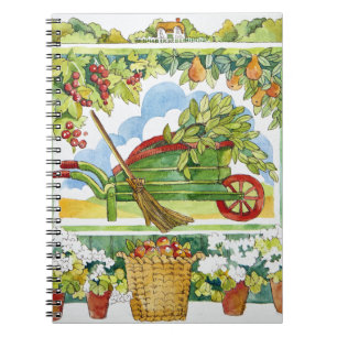 Cuaderno Carretilla - anillo 2012 del jardín