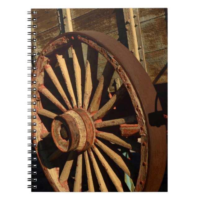Cuaderno Carro antiguo del tren de la mula (Frente)