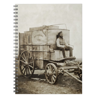 Cuaderno Carro de fotografía de Roger Fenton Realismo Fotog