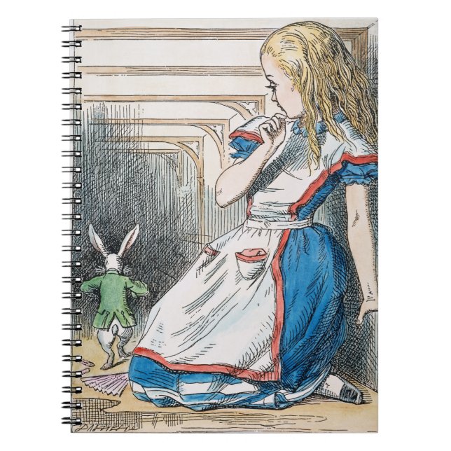 Cuaderno Carroll: Alicia, 1865 (Frente)