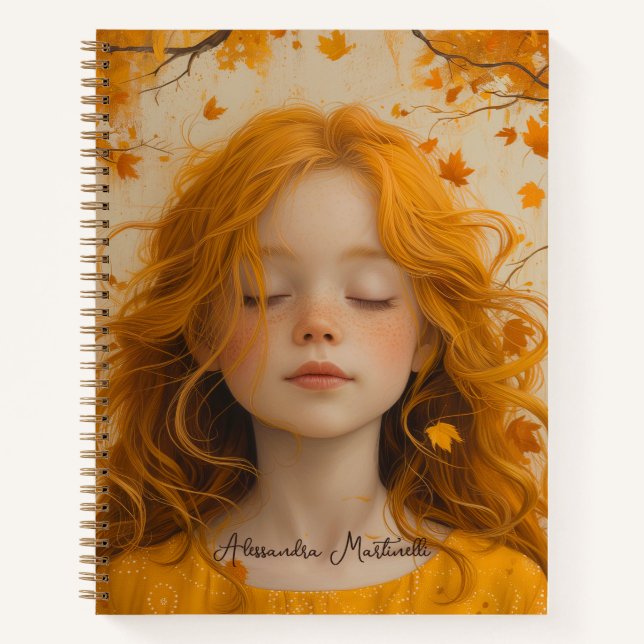 Cuaderno Carrot Top Kid - Fantasía Personalizada (Anverso)