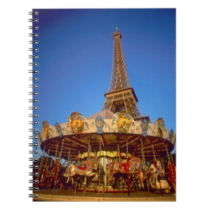 Cuaderno Carrousel, Torre Eiffel, París, Francia