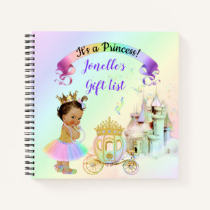 Cuaderno Carruaje del Castillo de la Princesa del Arcoíris