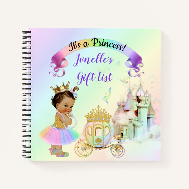 Cuaderno Carruaje del Castillo de la Princesa del Arcoíris  (Anverso)