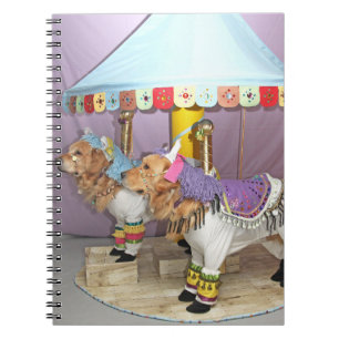 Cuaderno Carrusel del golden retriever