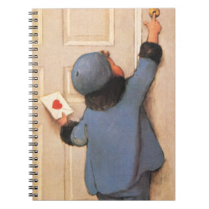 Cuaderno Carta de amor vintage de Jessie Willcox Smith