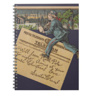 Cuaderno Carta de Santa Navidades de época