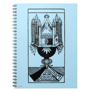 Cuaderno Carta de tarot: El as de tazas