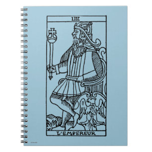 Cuaderno Carta de tarot: El emperador