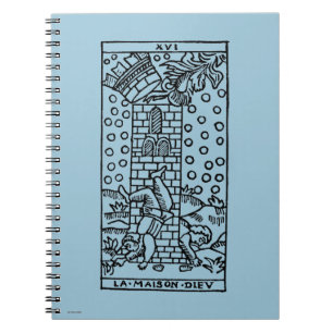 Cuaderno Carta de tarot: El manicomio