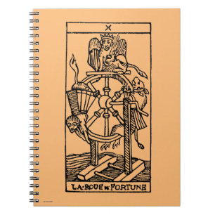 Cuaderno Carta de tarot: Fortuna