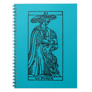 Cuaderno Carta de tarot: Fuerza