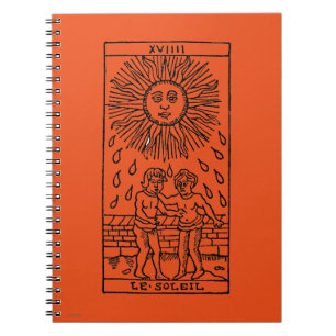 Cuaderno Carta de tarot: The Sun