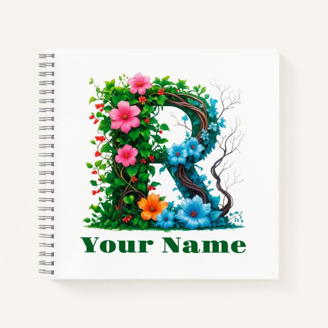 Cuaderno Carta Personalizada R (Anverso)