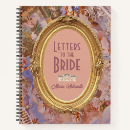 Cuaderno Cartas a la novia del rococo renacentista suave