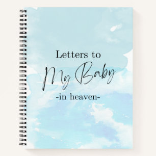 Cuaderno Cartas A Mi Bebé En El Cielo