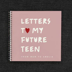 Cuaderno Cartas a mi futuro adolescente - Keepsake personal