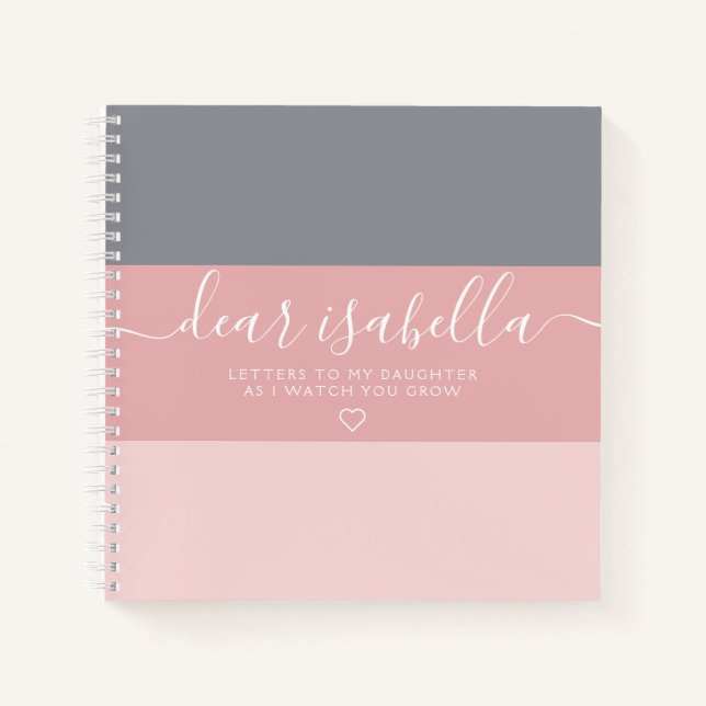 Cuaderno Cartas a mi hija Keepsake Journal (Anverso)