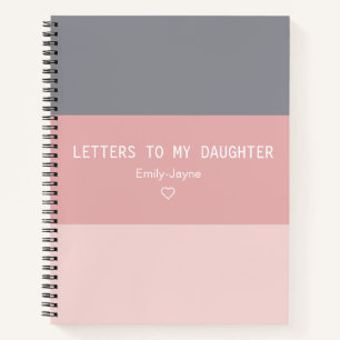 Cuaderno Cartas a mi hija Keepsake Journal