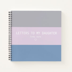Cuaderno Cartas a mi hija Keepsake Journal