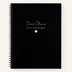 Cuaderno Cartas a mi hija Keepsake Journal Notebook