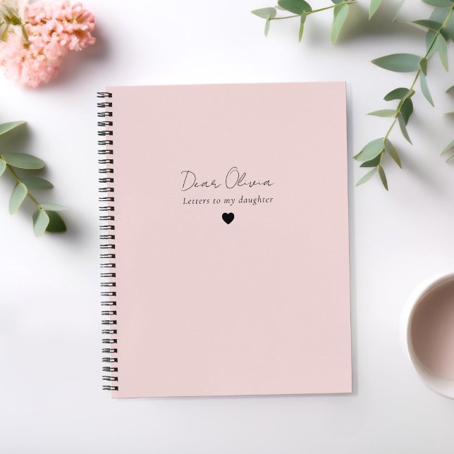 Cuaderno Cartas a mi hija Keepsake Journal Notebook (Subido por el creador)
