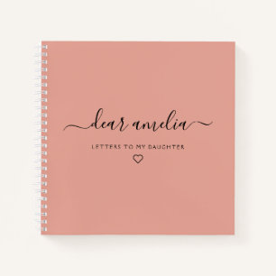 Cuaderno Cartas a mi hija Keepsake Memory Notebook