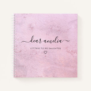 Cuaderno Cartas a mi hija Keepsake Memory Notebook