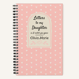 Cuaderno Cartas A Mi Hija Mientras Te Veo Crecer