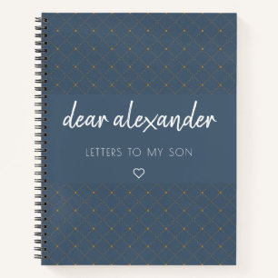 Cuaderno Cartas a mi hijo Keepsake Journal