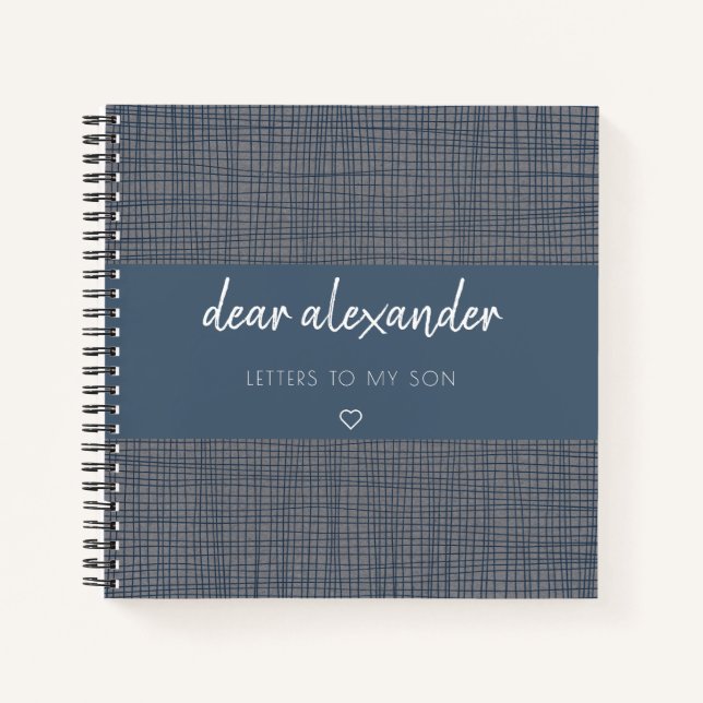 Cuaderno Cartas a mi hijo Keepsake Journal (Anverso)