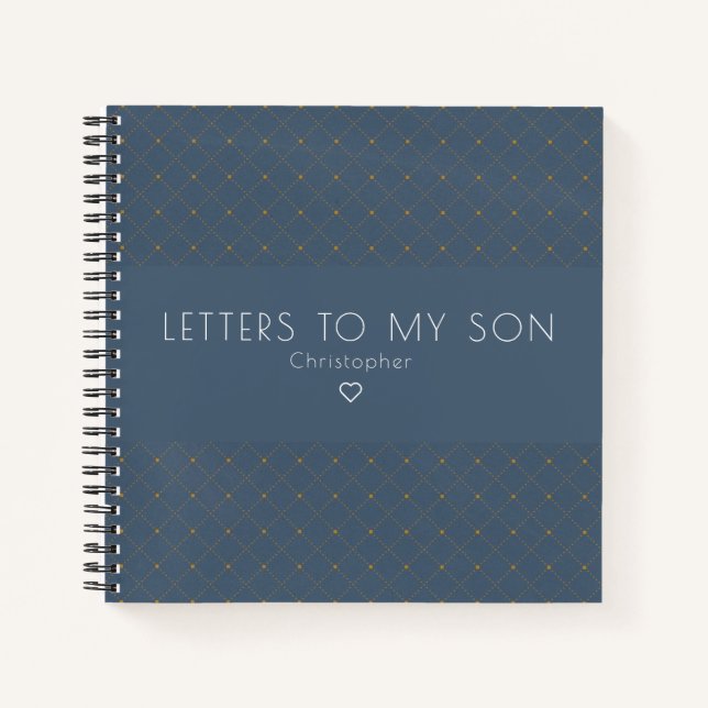 Cuaderno Cartas a mi hijo Keepsake Journal (Anverso)
