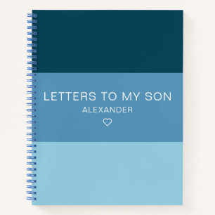 Cuaderno Cartas a mi hijo Keepsake Journal