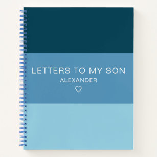 Cuaderno Cartas a mi hijo Keepsake Journal