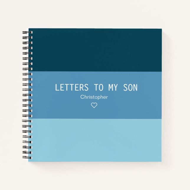 Cuaderno Cartas a mi hijo Keepsake Journal (Anverso)