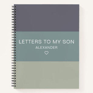 Cuaderno Cartas a mi hijo Keepsake Journal