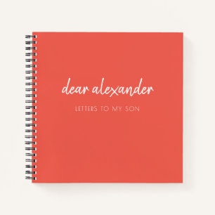 Cuaderno Cartas a mi hijo Keepsake Journal