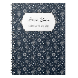 Cuaderno Cartas a mi Hijo Nombre Personalizado Querido Diar