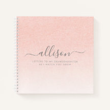 Cartas a mi nieta Keepsake Memory Pink