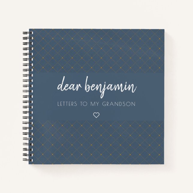 Cuaderno Cartas a mi nieto Keepsake Journal (Anverso)