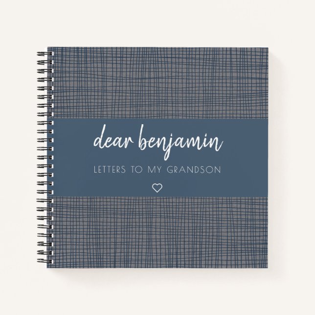 Cuaderno Cartas a mi nieto Keepsake Journal (Anverso)